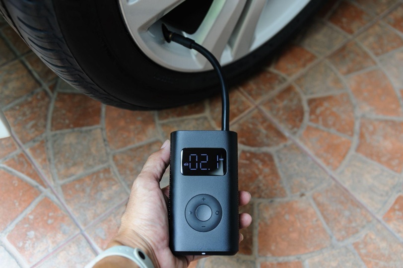 A Portable Tire Inflator - Must-Have Car Accessories for Work