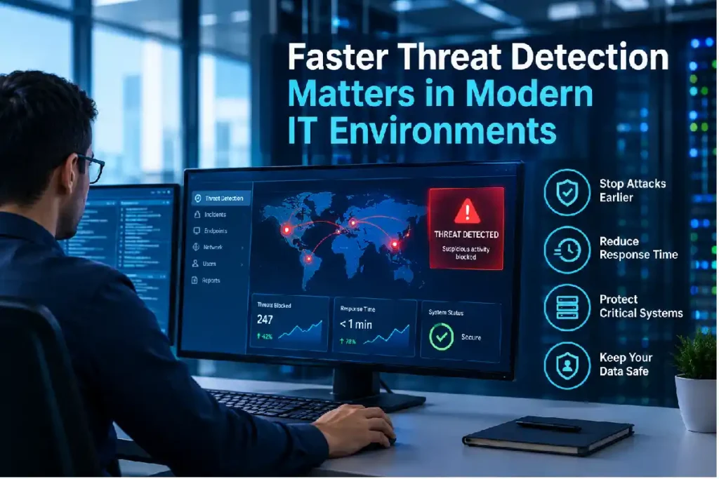 Why Faster Threat Detection Matters in Modern IT Environments faster threat detection matters in Modern it environments