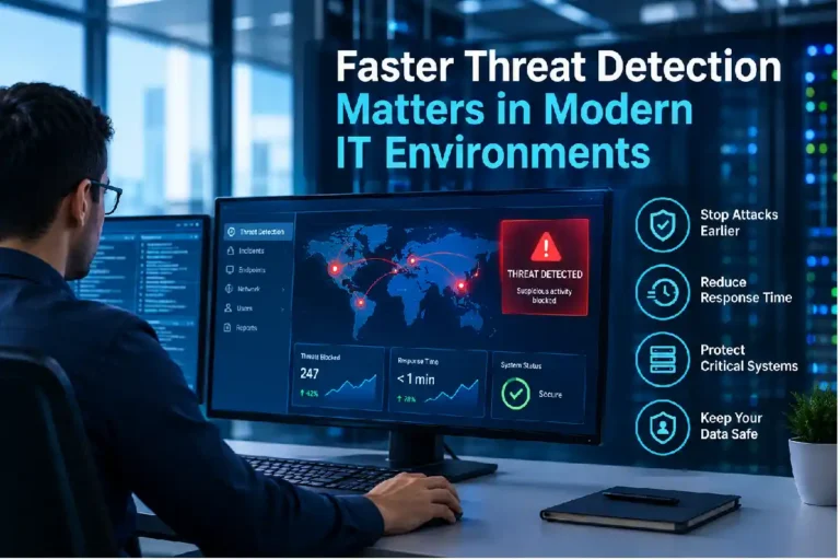 faster threat detection matters in Modern it environments