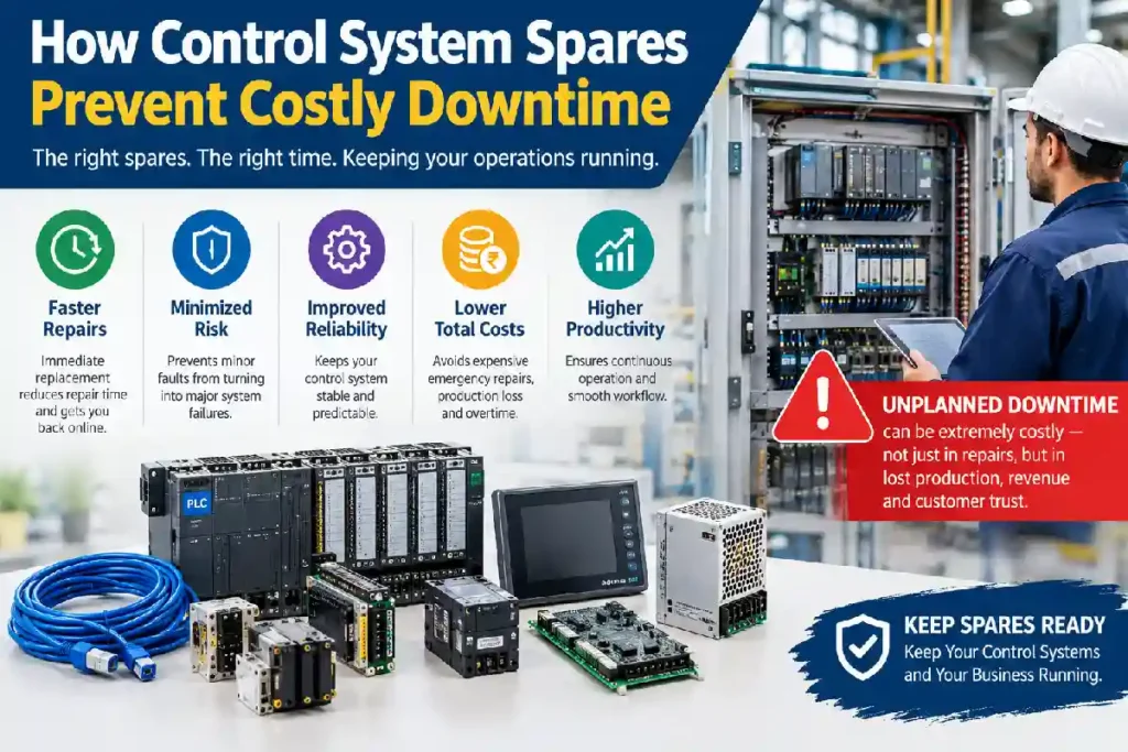how control system spares prevent costly downtime