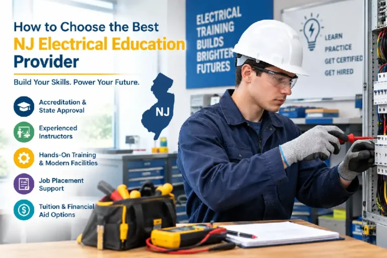 how to choose the best nj electrical education provider